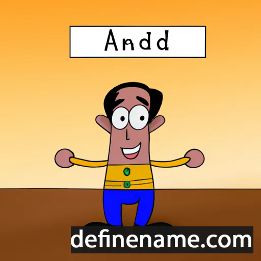 Amand cartoon