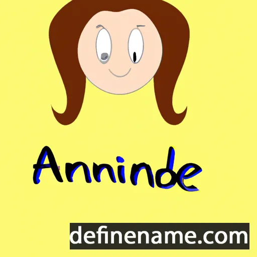 Amandine cartoon