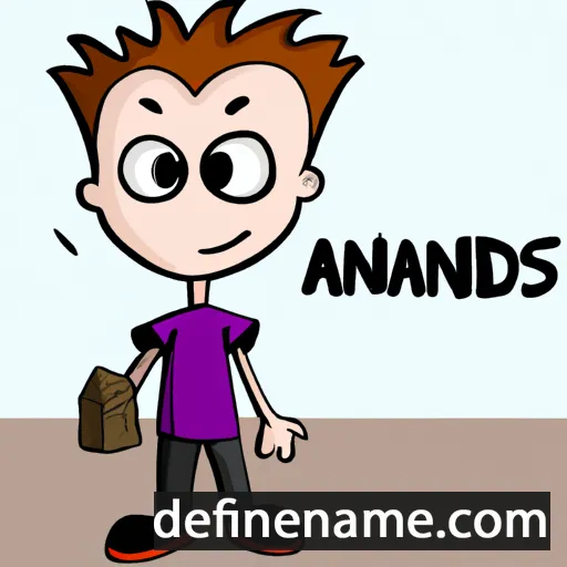 cartoon of the name Amandus