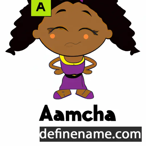 Amarachi cartoon