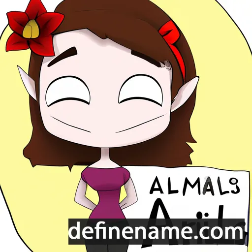 cartoon of the name Amarilis