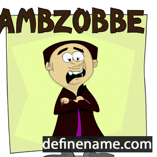 Ambrozije cartoon