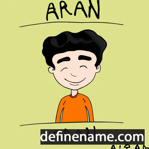 cartoon of the name Amiran