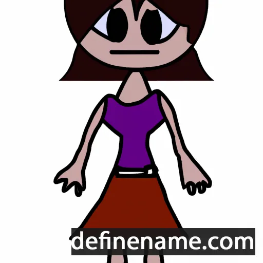 cartoon of the name Amity