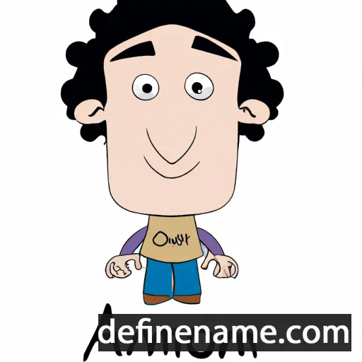 cartoon of the name Amnon