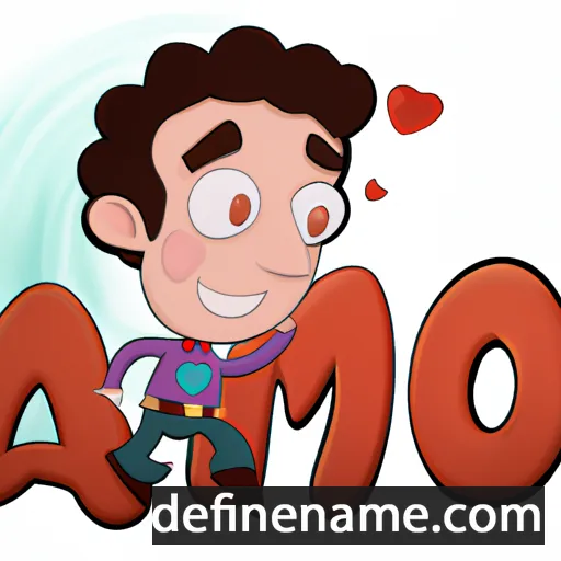 cartoon of the name Amor