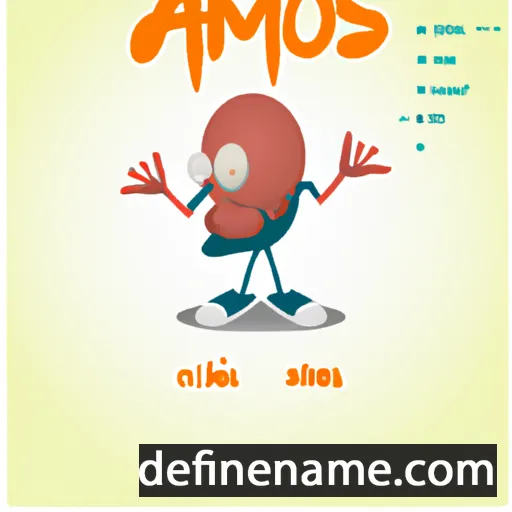 cartoon of the name Amosis