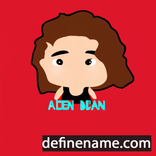 cartoon of the name Ana Belén