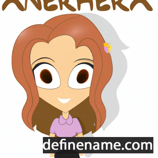 Anahera cartoon