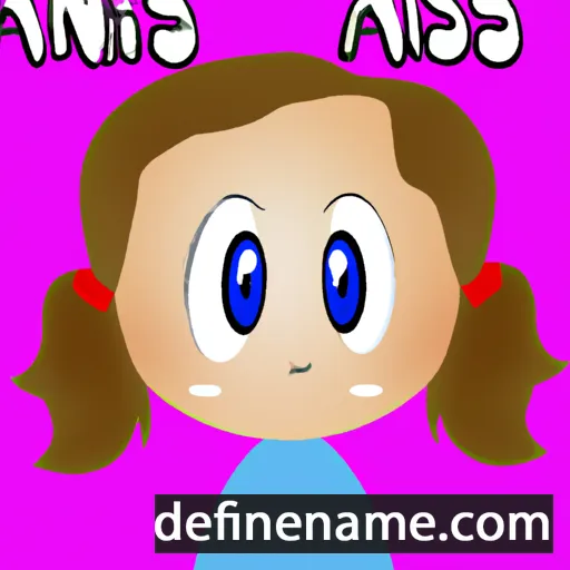 Anaïs cartoon