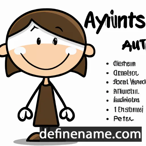 cartoon of the name Anaitis