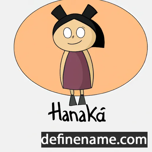 cartoon of the name Hajnalka