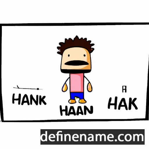 cartoon of the name Hakan