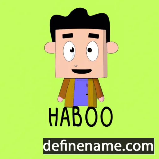 cartoon of the name Hakob