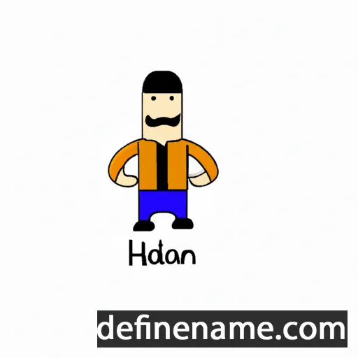 cartoon of the name Halfdan