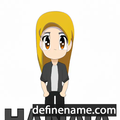 cartoon of the name Hanna