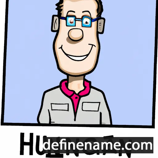 cartoon of the name Hans-Jürgen