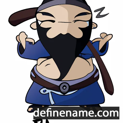 cartoon of the name Hanzō