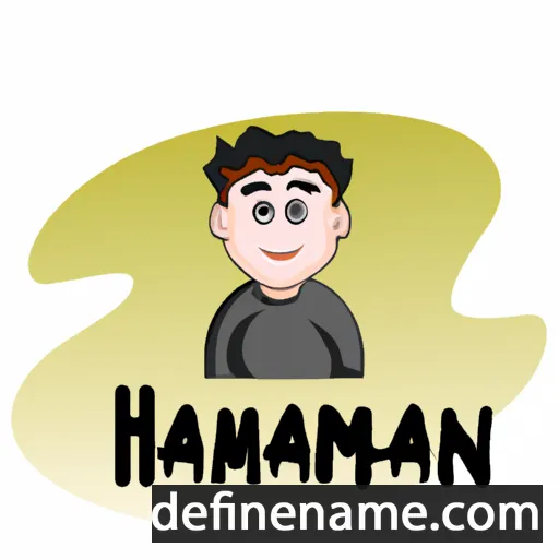 cartoon of the name Hariman