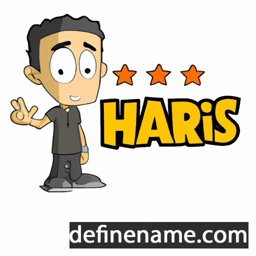 Haris cartoon