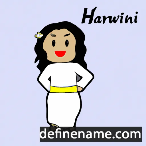 Hariwini cartoon