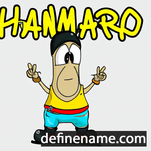 cartoon of the name Harjamannô