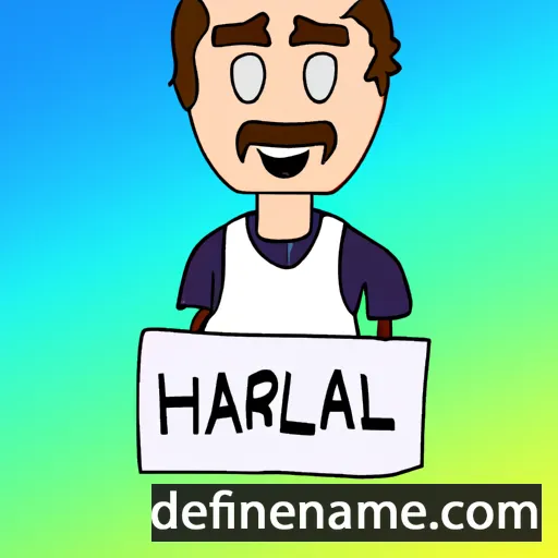 Harlan cartoon