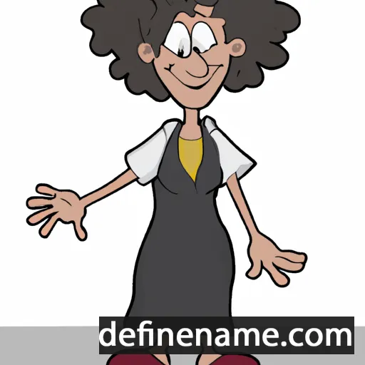 cartoon of the name Harriette