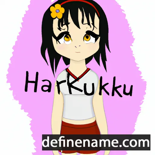 Haruka cartoon