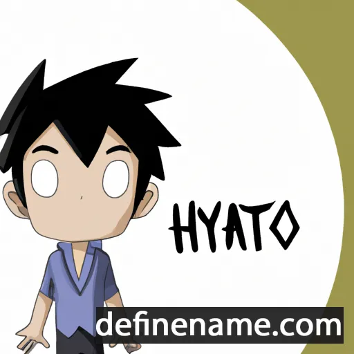 cartoon of the name Hayato