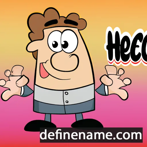 cartoon of the name Héctor