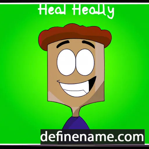 cartoon of the name Headley