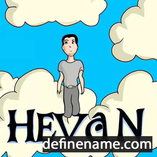 cartoon of the name Heaven