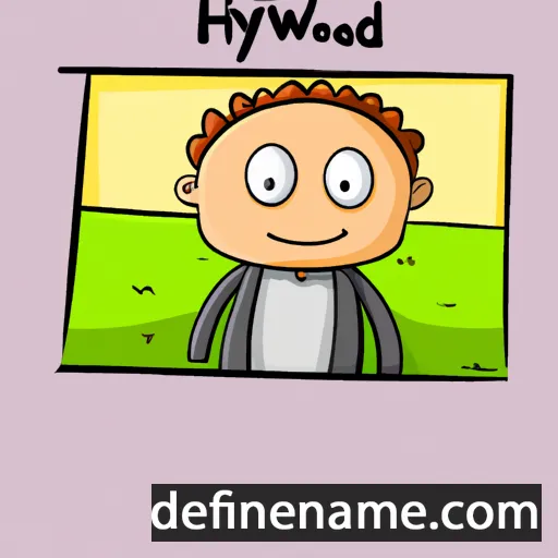 cartoon of the name Heddwyn