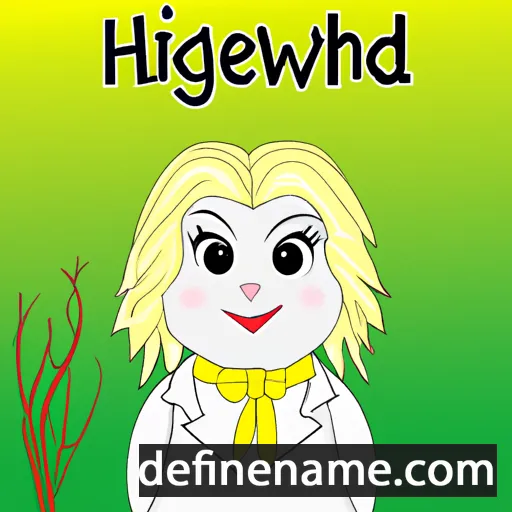 cartoon of the name Hedwig