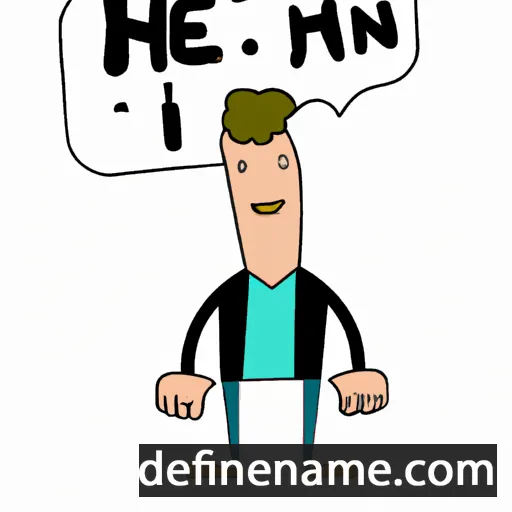 Hefin cartoon