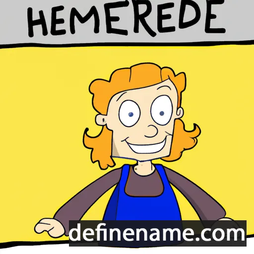 Heidemarie cartoon