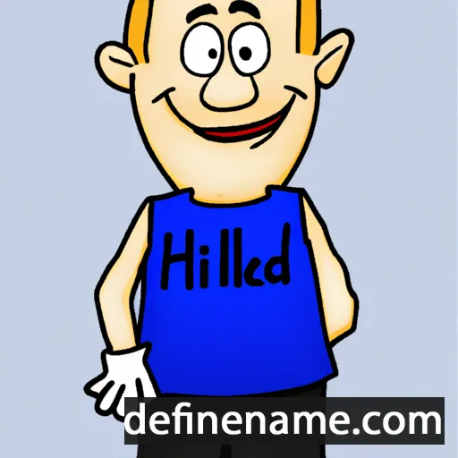 cartoon of the name Heilfrid