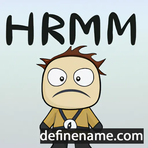 cartoon of the name Heimir