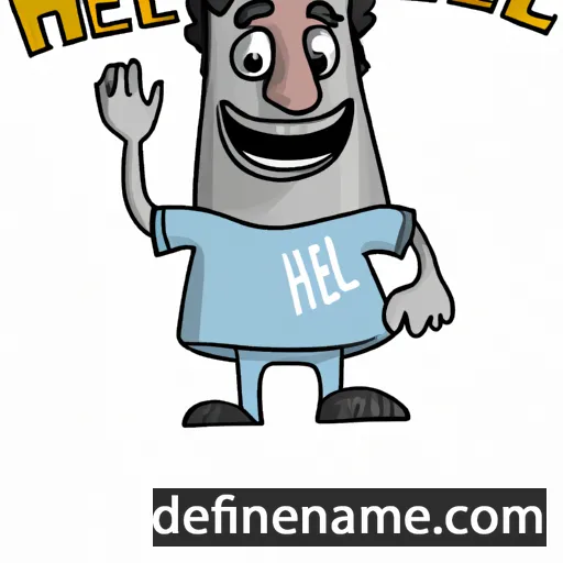 cartoon of the name Hel