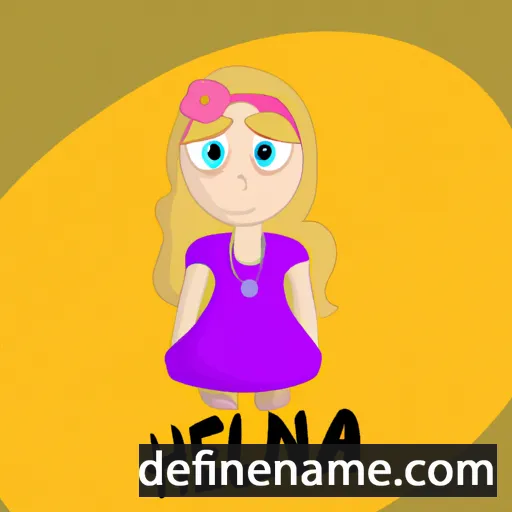 cartoon of the name Helena