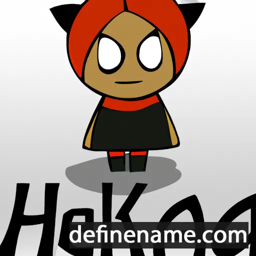 cartoon of the name Helka