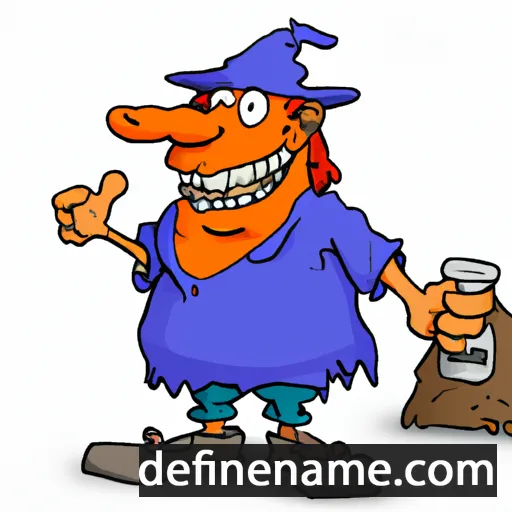 cartoon of the name Helmuth