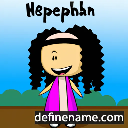 cartoon of the name Hepzibah