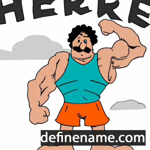 cartoon of the name Hercule