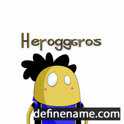 cartoon of the name Hermagoras