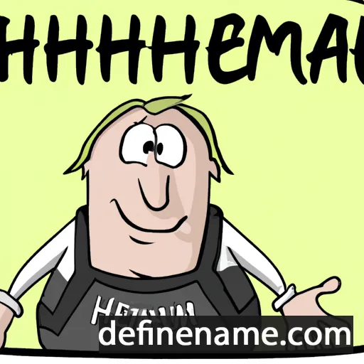 cartoon of the name Hermanni