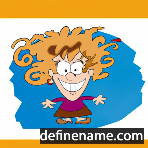 cartoon of the name Hermine