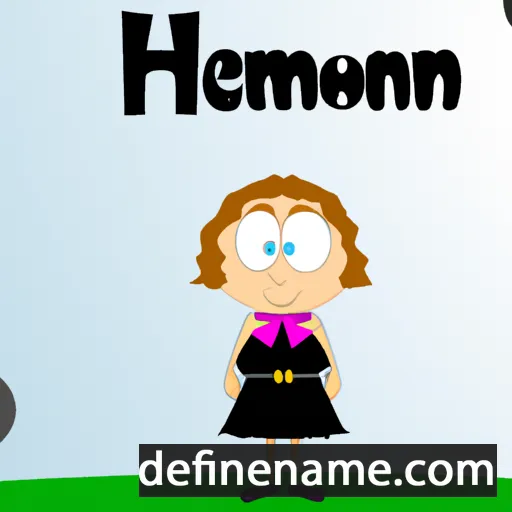 Hermione cartoon