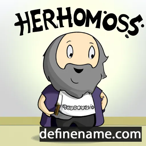 cartoon of the name Hermokrates